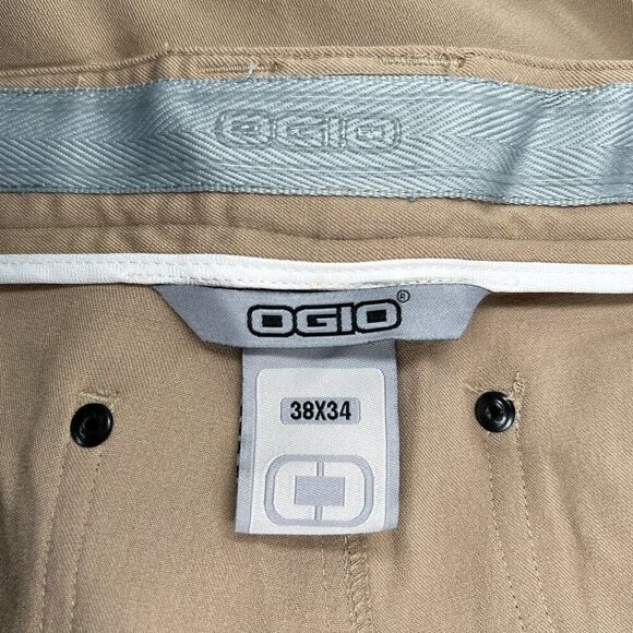 OGIO Men's Size 38 Tan Performance Stretch Golf Pants - Picture 10 of 11